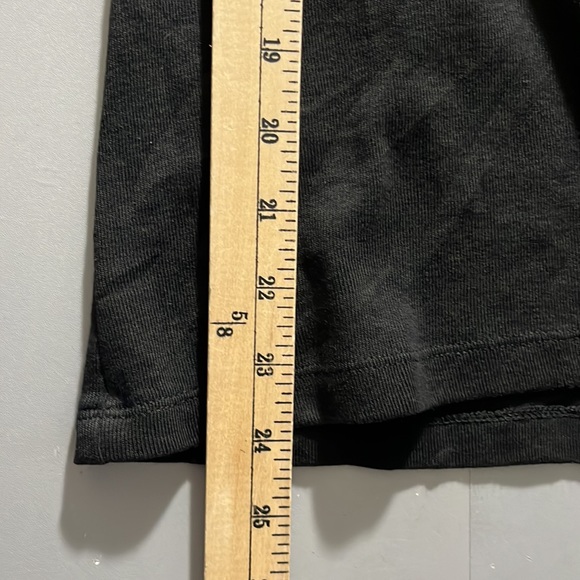 Rafaella black long sleeve studded top women’s size L - Picture 3 of 7